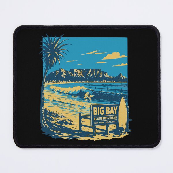 Item preview, Big Bay Bloubergstrand Surfing Table Mountain designed and sold by d247.