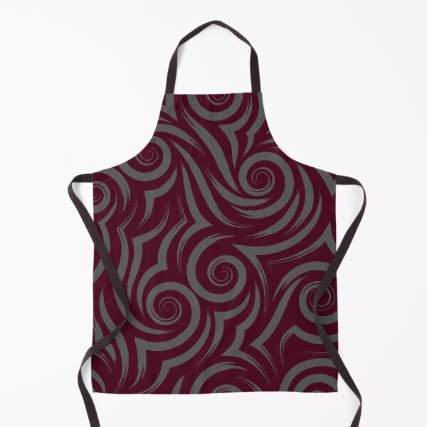 Item preview, Dark Plum Tribal Swirl Wave Pattern designed and sold by Jyoti Digital Artist.