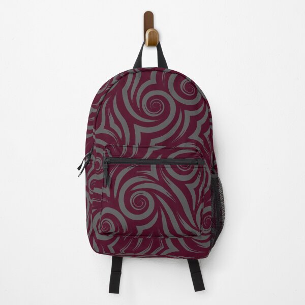 Item preview, Dark Plum Tribal Swirl Wave Pattern designed and sold by Jyoti Digital Artist.