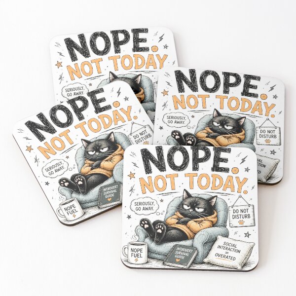 Item preview, Nope. Not Today. designed and sold by SlanPOD.