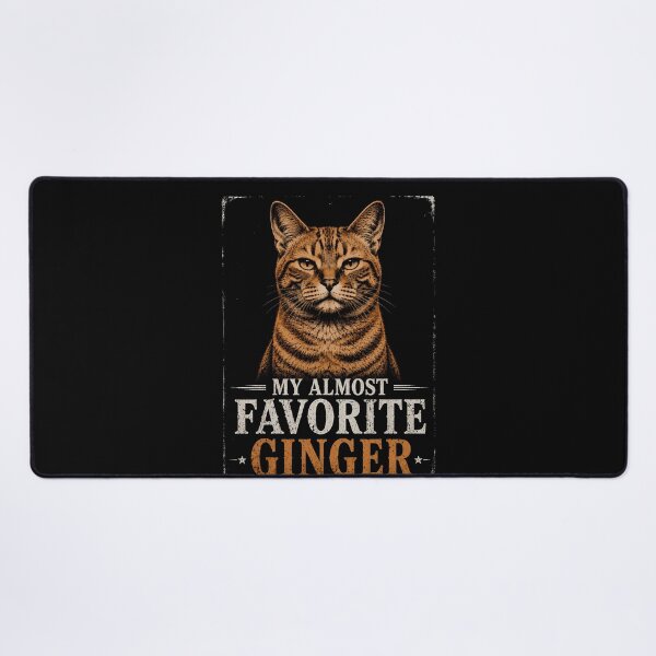 Item preview, My Almost Favorite Ginger – Funny Orange Tabby Cat Lover Design designed and sold by PosiMCreations.