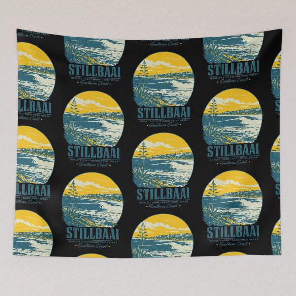 Item preview, Stillbaai Surfing Southern Coast Vintage Art designed and sold by d247.