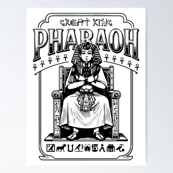 Item preview, Great King Pharaoh designed and sold by emhoteb.