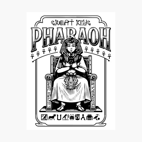 Item preview, Great King Pharaoh designed and sold by emhoteb.
