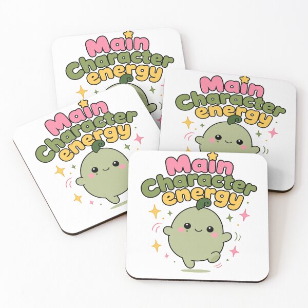 Item preview, Main Character Energy Cute Mascot designed and sold by srinig.