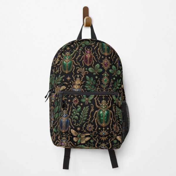 Item preview, Jeweled Beetle Curiosity Pattern designed and sold by PixelToPress.
