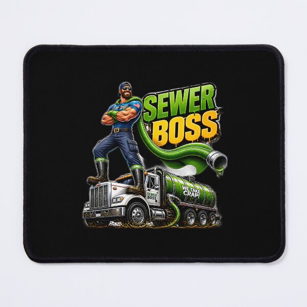 Item preview, Sewer Boss - Septic Superhero designed and sold by lazaraleksic75.