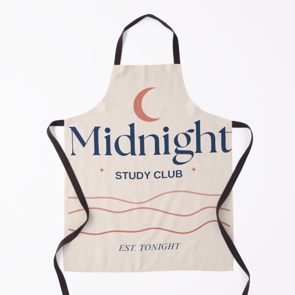 Item preview, Midnight Study Club Est Tonight - Aesthetic Night Owl Student designed and sold by corevork.