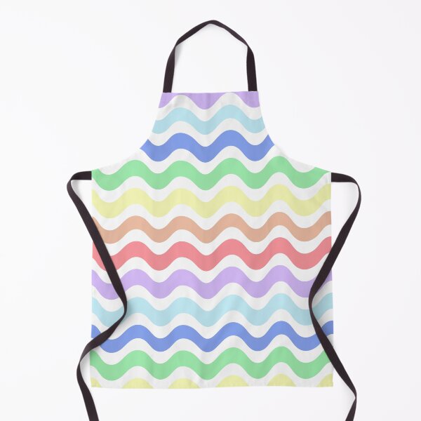 Item preview, 3d wave pattern - rainbow color designed and sold by Pattern Petals.