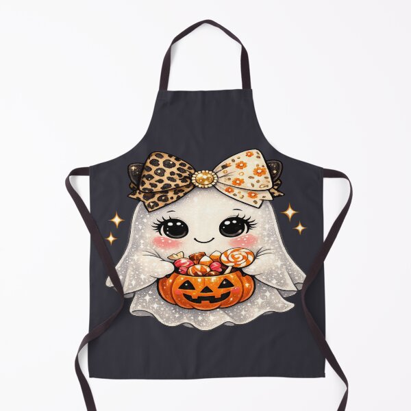 Item preview, Floral Leopard Ghost for Girly Halloween Fans designed and sold by POD DYNASTY | Original Print On Demand T-Shirt Graphics.