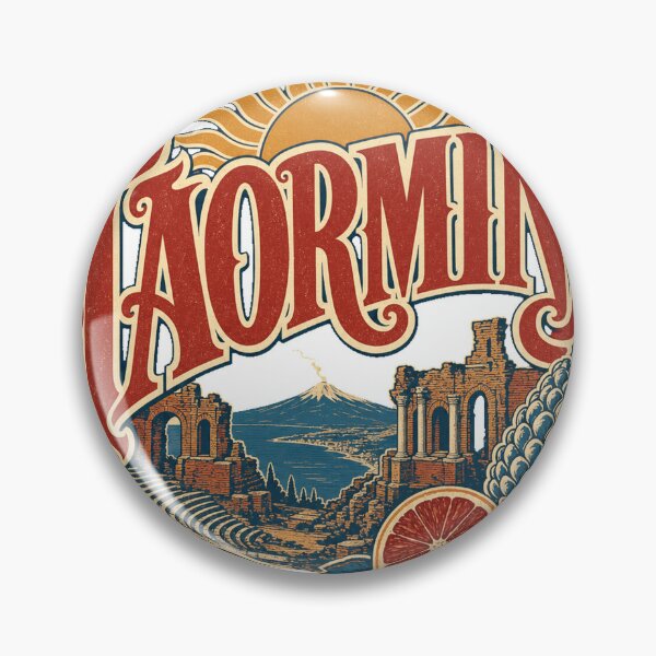 Item preview, Taormina Italy Retro Signpainter Lettering Art designed and sold by VisualArtsOasis.