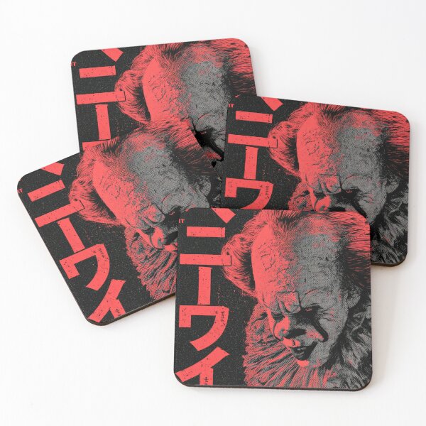 Item preview,  Duotone Japanese Alien Clown  designed and sold by AnimeArsenalPrints.