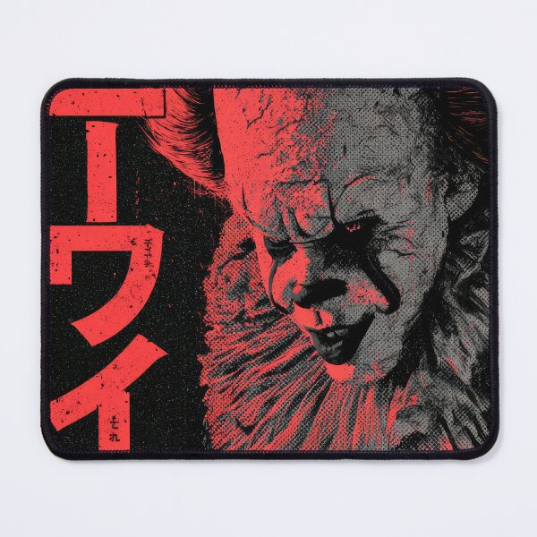 Item preview, Duotone Japanese Alien Clown designed and sold by AnimeArsenalPrints.