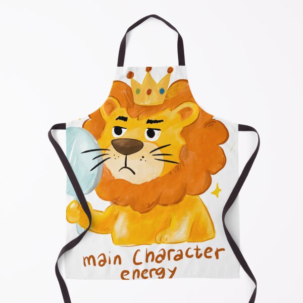 Item preview, Main Character Energy Lion – Sassy King Mood Cute Illustration designed and sold by chupichapa.