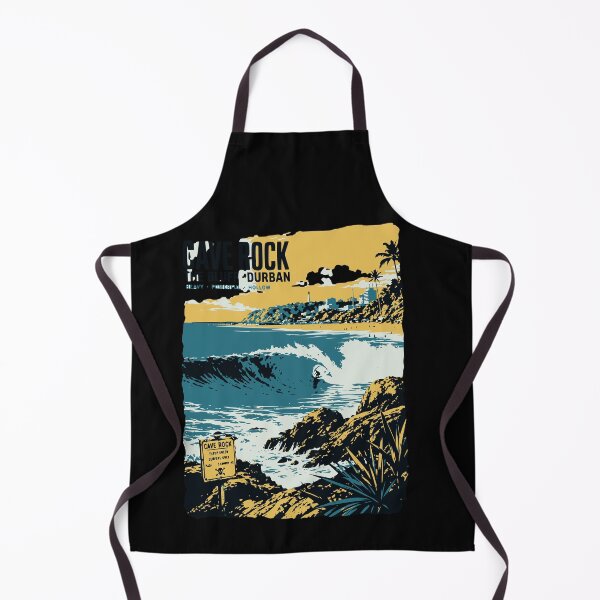 Item preview, Cave Rock Durban Surfing Vintage Wave Rider Art designed and sold by d247.