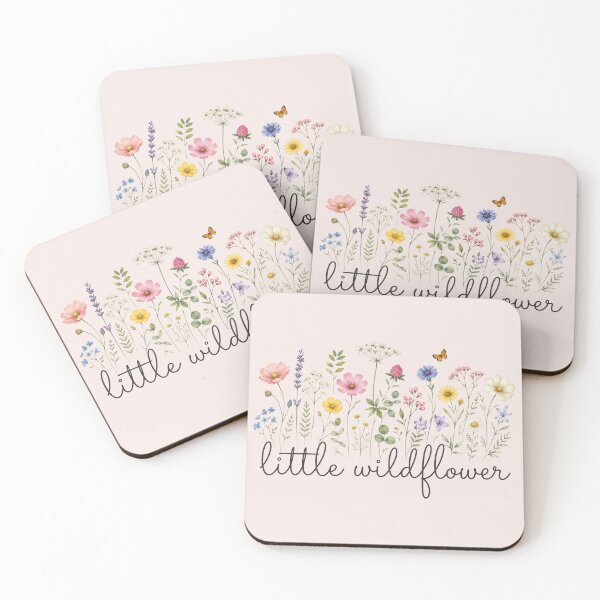 Item preview, Little Wildflower Baby, Retro Boho Floral, Newborn Shower Gift designed and sold by Quiajia.