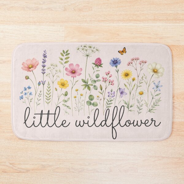 Item preview, Little Wildflower Baby, Retro Boho Floral, Newborn Shower Gift designed and sold by Quiajia.