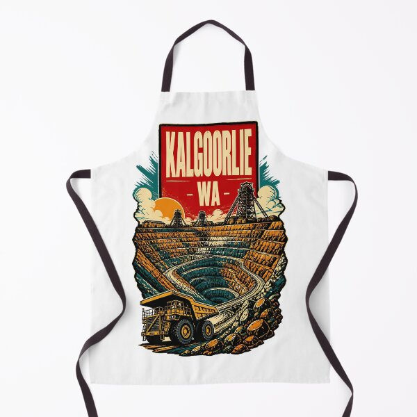 Item preview, Kalgoorlie Western Australia Vintage Travel Poster designed and sold by TravelersGems.