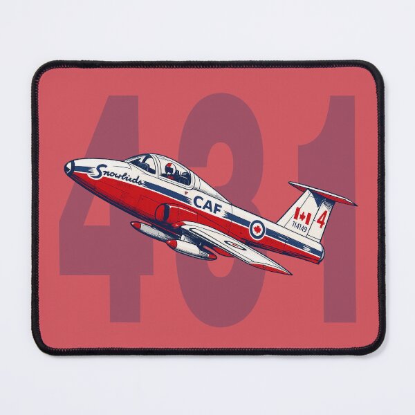 Item preview, RCAF Snowbirds Jet & 432 Squadron Number – Canadian Aviation Heritage Art designed and sold by VoglR.