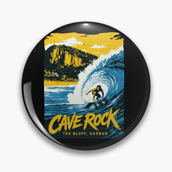 Item preview, Vintage Surfing Cave Rock The Bluff Durban designed and sold by d247.