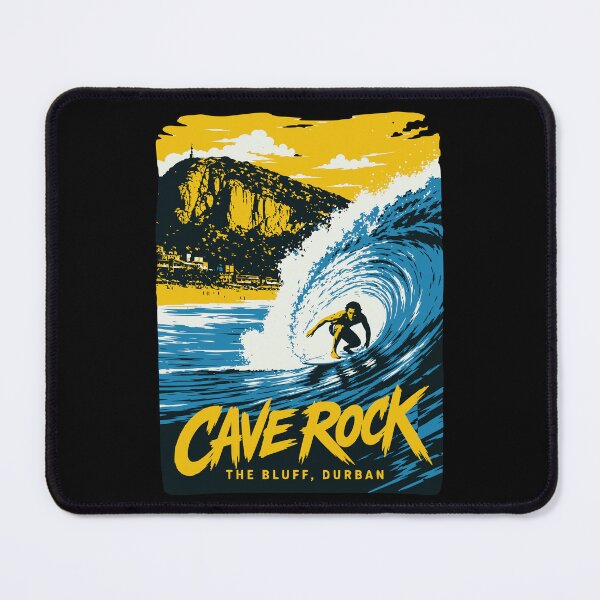 Item preview, Vintage Surfing Cave Rock The Bluff Durban designed and sold by d247.