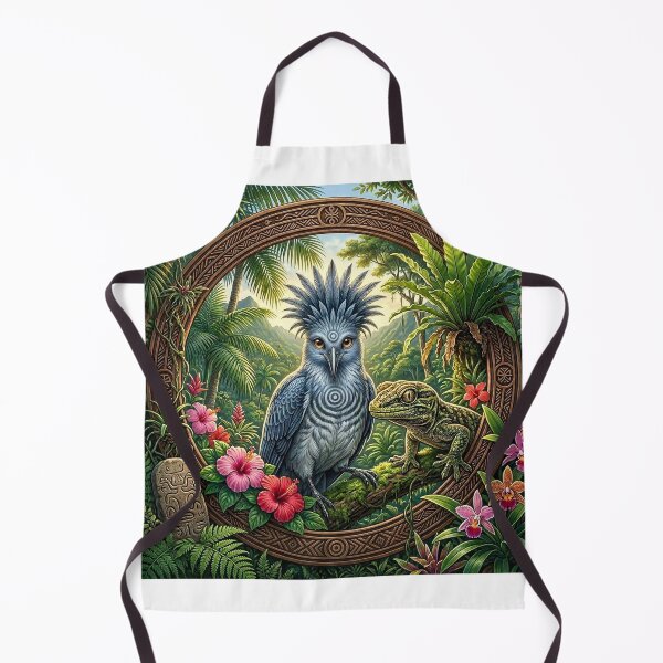 Item preview, Cagou and Gecko Under the Tropical Arch designed and sold by Hawaii26.