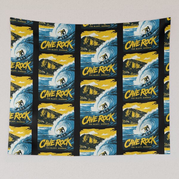 Item preview, Vintage Surfing Cave Rock The Bluff Durban designed and sold by d247.