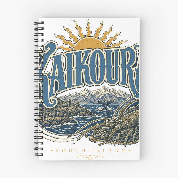 Item preview, Kaikoura New Zealand Retro Signpainter Lettering Art designed and sold by VisualArtsOasis.