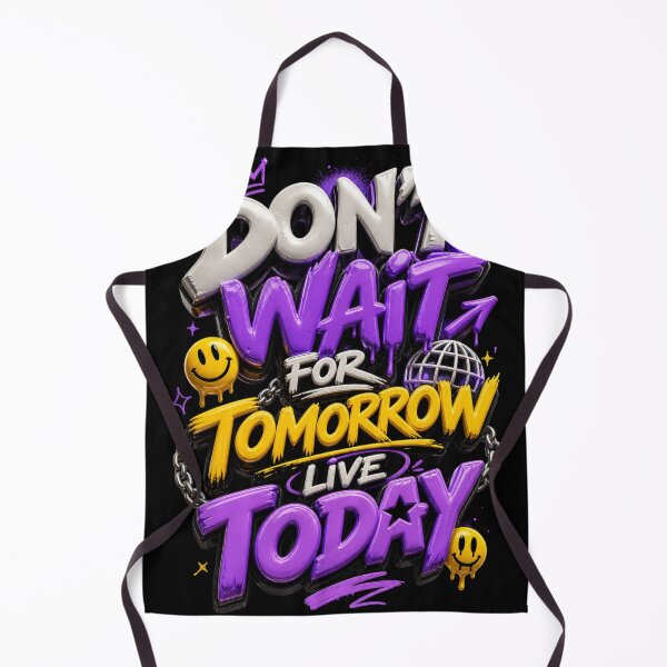 Item preview, dont wait for tommorow designed and sold by DreamPrintForge.
