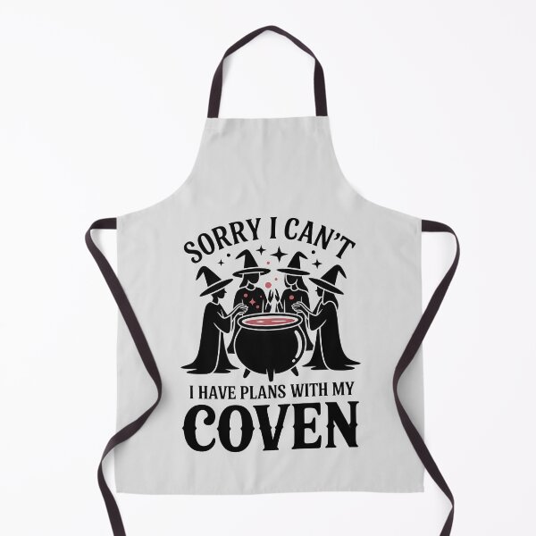 Item preview, Sorry I Can’t, I Have Plans with My Coven – Funny Halloween Witch Design designed and sold by Jollys-ArtShop.