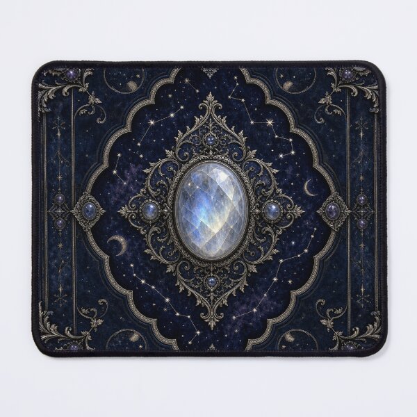 Item preview, Moonstone Celestial Book Cover designed and sold by PixelToPress.