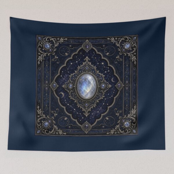Item preview, Moonstone Celestial Book Cover designed and sold by PixelToPress.