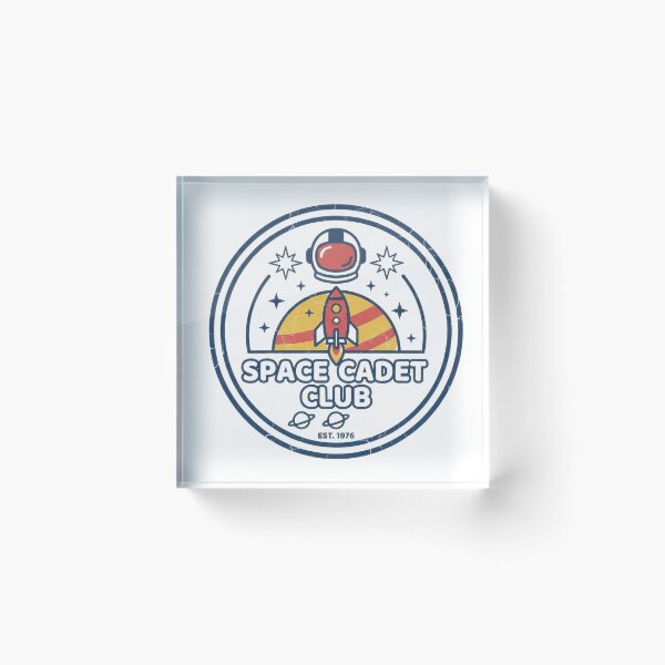 Item preview, Space cadet club Retro Vintage Minimalist Graphic designed and sold by Probably Fine Design.