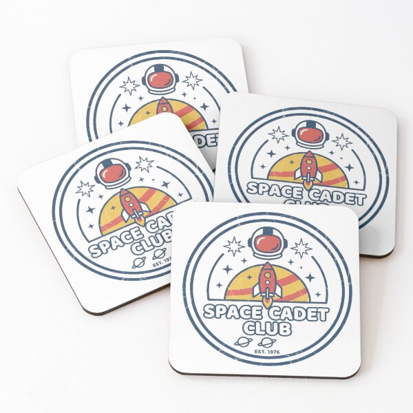 Item preview, Space cadet club Retro Vintage Minimalist Graphic designed and sold by Probably Fine Design.