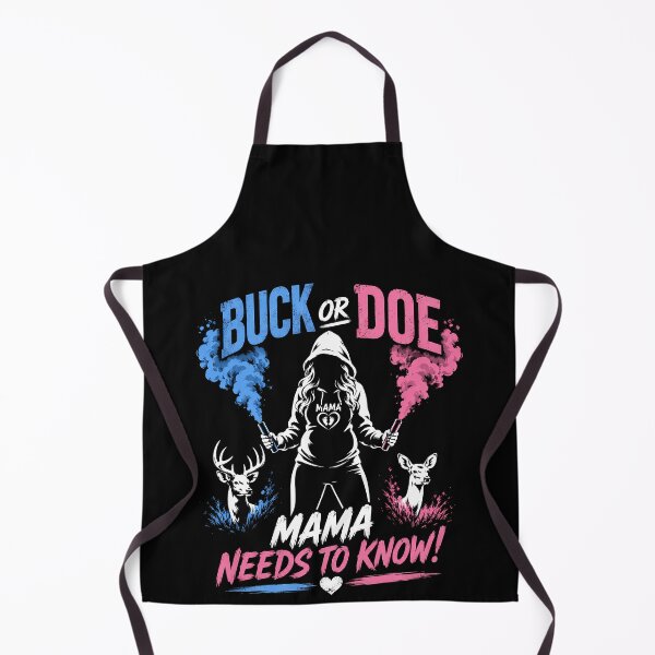 Item preview, Buck Or Doe Mama Needs To Know – Hunting Gender Reveal Pregnancy Announcement Design designed and sold by PosiMCreations.