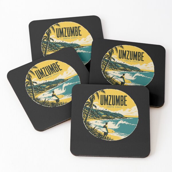Item preview, Umzumbe South Coast Surfer Vintage Beach Art designed and sold by d247.