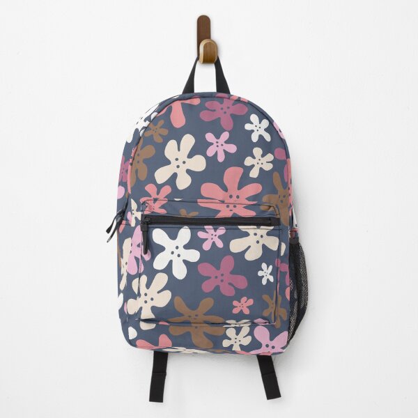 Item preview, Trippy Retro Flowers Purple, pink, and beige designed and sold by jehb.creative.