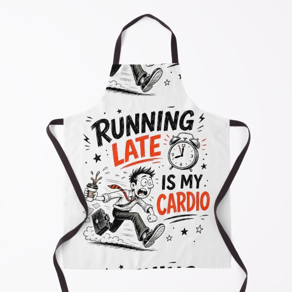 Item preview, Running Late Is My Cardio designed and sold by SlanPOD.