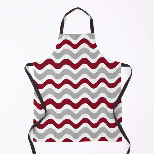 Item preview, 3D wave pattern - Dark red and silver shade designed and sold by Pattern Petals.