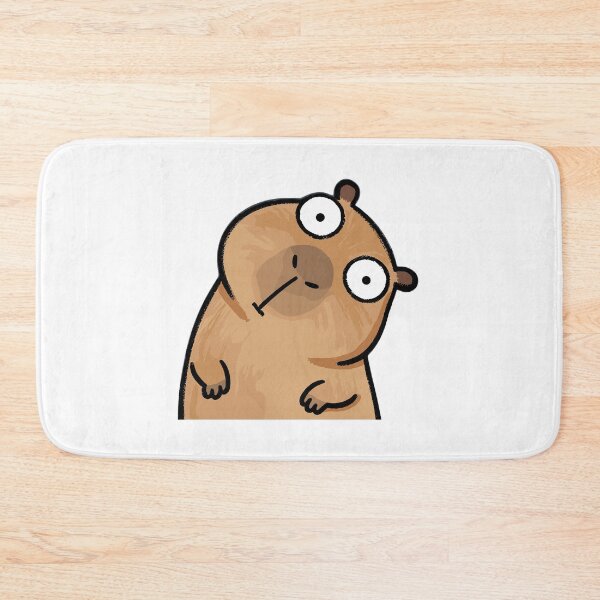 Item preview, Funny Shocked Capybara | "Wait, What? designed and sold by Pukianjay.