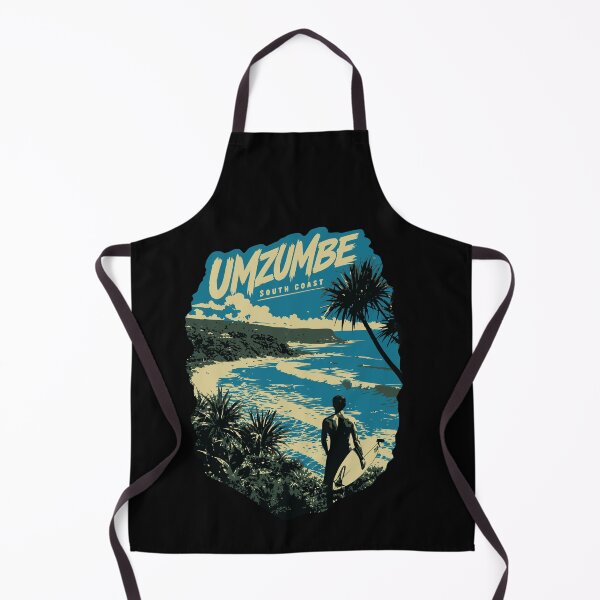 Item preview, Umzumbe South Coast Surfer Retro Beach View designed and sold by d247.