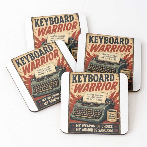 Item preview, Keyboard Warrior  designed and sold by TheHodgePodge.