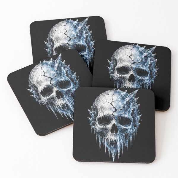 Item preview, Frostbite Skull designed and sold by RadManDesigns.
