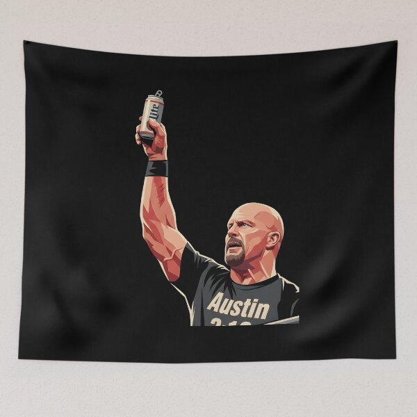 Item preview, Stone cold steve austin vector art designed and sold by Rusdiii.