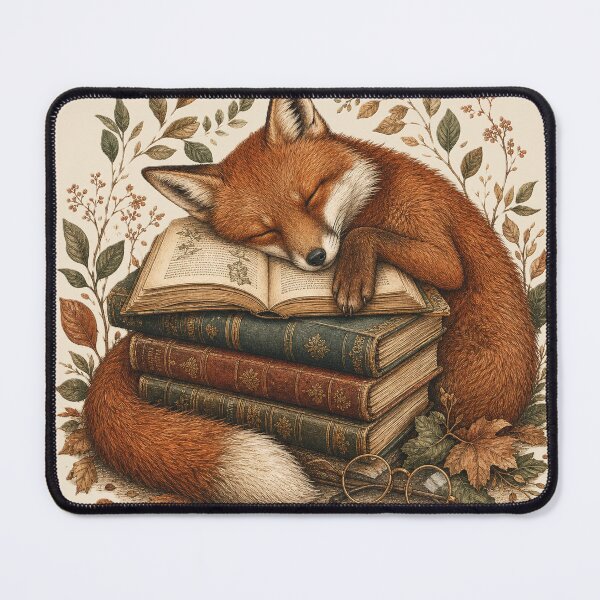 Item preview, Sleepy Fox on Books designed and sold by PixelToPress.