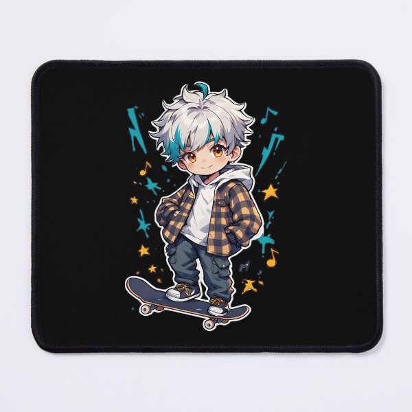 Item preview, Skater Chibi Boy Sticker designed and sold by Radhestore.