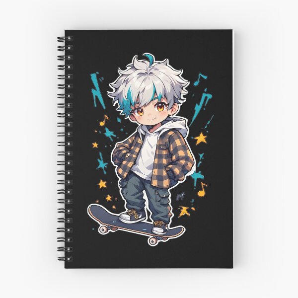 Item preview, Skater Chibi Boy Sticker designed and sold by Radhestore.