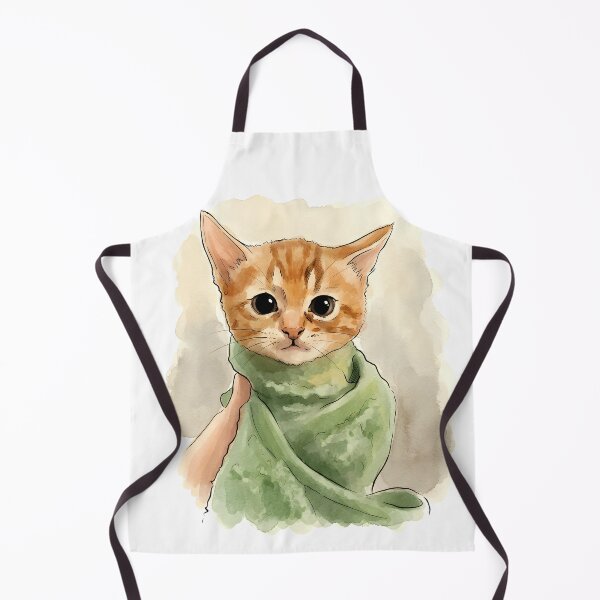 Item preview, Kitten in a towel meme designed and sold by Sommer Studio Designs.