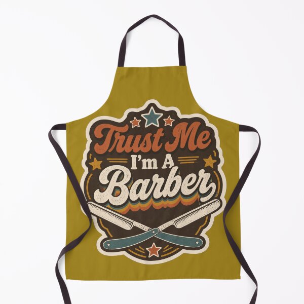 Item preview, Funny Trust Me I'm A Barber Vintage Retro Badge designed and sold by Barber MD Culture.