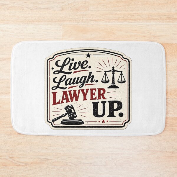 Item preview, Live. Laugh. Lawyer Up. designed and sold by AbstractAnom.